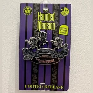 2/$20 Disney Pin Haunted Mansion Passholder Exclusive Limited Release Authentic